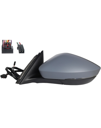 RETROVISORE ELETTRICO DESTRO 6 PIN CON PRIMER TERMICO CON FANALINO INTEGRATO LED SKODA SUPERB 3V33V5 20152019      , SKODA SUPE