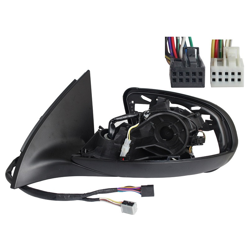 RETROVISORE ELETTRICO DESTRO 7+6 PIN SENZA CALOTTA,PIASTRA E FANALE TERMICO RICHIUDIBILE ELETTRICAMENTE CON MEMORIA MERCEDES-BE