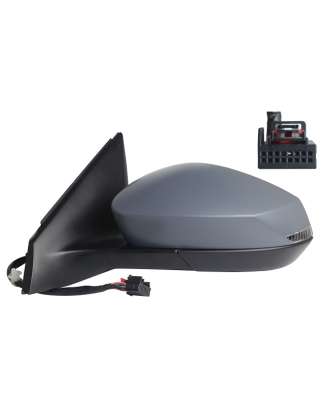 RETROVISORE ELETTRICO SINISTRO 6 PIN CON PRIMER TERMICO CON FANALINO INTEGRATO LED SKODA FABIA PJ3 2021