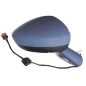 RETROVISORE ELETTRICO DESTRO 14 PIN PIASTRA AZZURRATA CON PRIMER TERMICO RICHIUDIBILE ELETTRICAMENTE CON FANALINO INTEGRATO CON