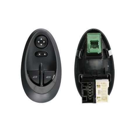 PULSANTIERA ALZACRISTALLI PORTA ANTERIORE SINISTRA 20 PIN 2 INTERRUTTORI COMANDI RETROVISORI IVECO DAILY 20002007