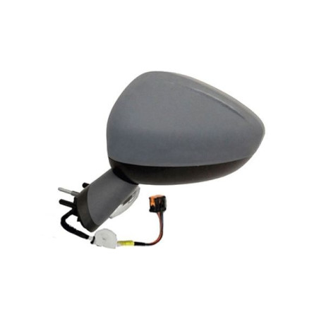 RETROVISORE ELETTRICO SINISTRO 10 PIN CON SCALANATURA CON PRIMER TERMICO RICHIUDIBILE ELETTRICAMENTE CON FANALINO INTEGRATO CON