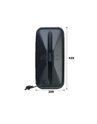 RETROVISORE MANUALE DESTROSINISTRO 439X209 IVECO STRALIS 20032019      , IVECO EUROCARGO 19912003      , IVECO EUROCARGO 2003