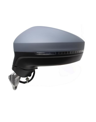 RETROVISORE ELETTRICO SINISTRO 15 PIN CON PRIMER TERMICO ASFERICO RICHIUDIBILE ELETTRICAMENTE CON FANALINO INTEGRATO CON LUCE D