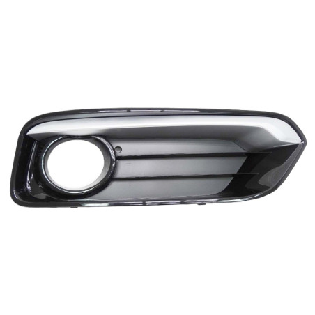 GRIGLIA PARAURTI ANTERIORE DESTRA 35 PORTE NERA LUCIDA CHIUSA CON FENDINEBBIA CON MODANATURA SILVER BMW SERIES 1 35D F21F20 201