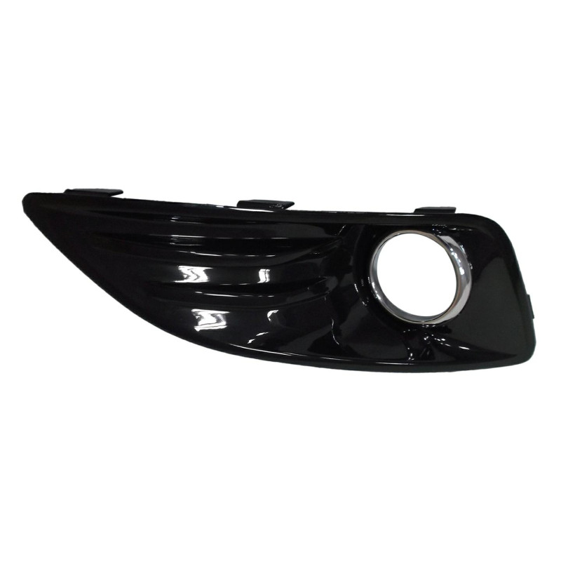 GRIGLIA PARAURTI ANTERIORE DESTRA NERA LUCIDA CON FENDINEBBIA FORD FIESTA JD 20132017