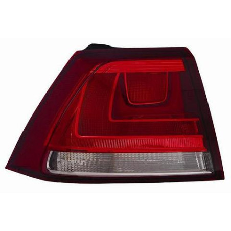 FANALE POSTERIORE SINISTRO SENZA PORTALAMPADA BIANCOROSSO ESTERNO VOLKSWAGEN GOLF VII 5G1 20132016