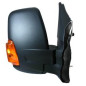 RETROVISORE MANUALE SINISTRO BRACCIO CORTO NERO CON FANALINO INTEGRATO ARANCIO FORD TRANSIT F3FCDFDDFADFED 20132019