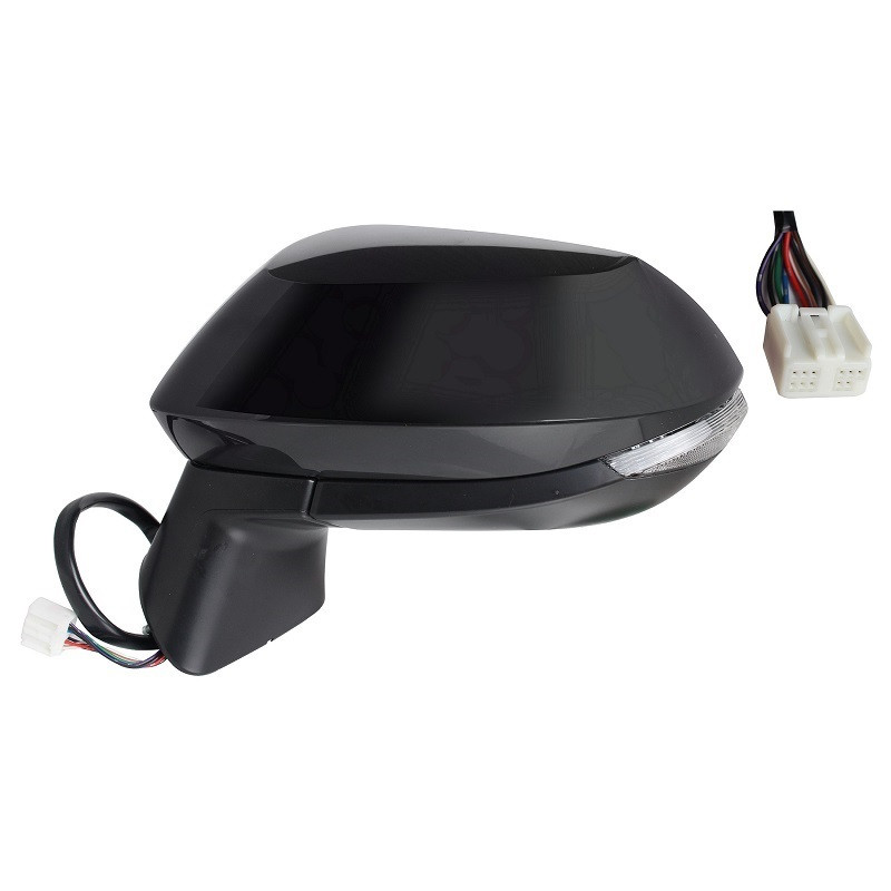 RETROVISORE ELETTRICO SINISTRO 8 PIN 5P-TOURING SPORT CON PRIMER TERMICO RICHIUDIBILE ELETTRICAMENTE CON FANALINO INTEGRATO TOY