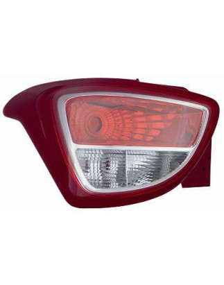 FANALE POSTERIORE SINISTRO SENZA PORTALAMPADA FONDO ROSSO HYUNDAI i10 II BAIA 20132016