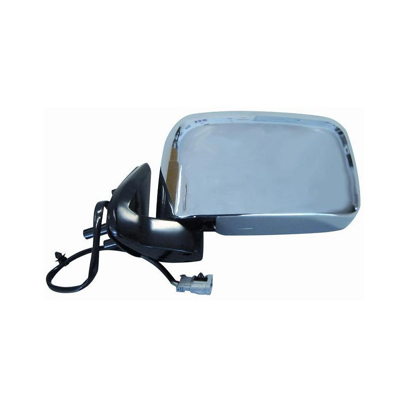 RETROVISORE ELETTRICO SINISTRO CROMATO NISSAN PU NAVARA 2WD-4WD D22 20012010       VERS PICK-UP 720 D22