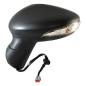 RETROVISORE ELETTRICO SINISTRO 8 PIN CON PRIMER TERMICO ASFERICO RICHIUDIBILE ELETTRICAMENTE CON FANALINO INTEGRATO FORD B-MAX 