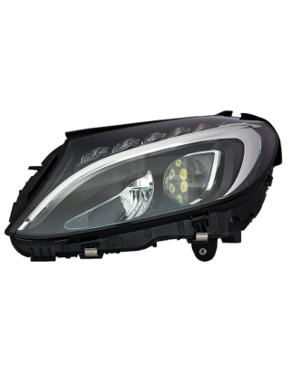PROIETTORE SINISTRO FULL LED CON PARABOLA NERA CON MOTORE MERCEDES-BENZ C CLASS COUPECABRIO W205 20152018      , MERCEDES-BENZ 