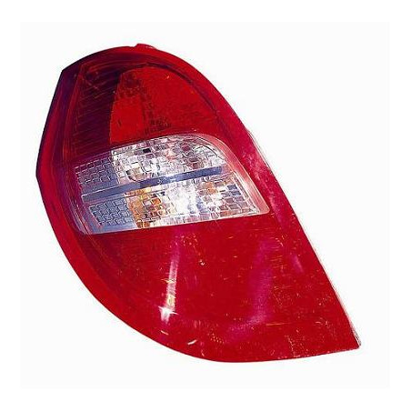 FANALE POSTERIORE SINISTRO SENZA PORTALAMPADA BIANCOROSSO MERCEDES-BENZ A CLASS W169 20042012       VERS 2008