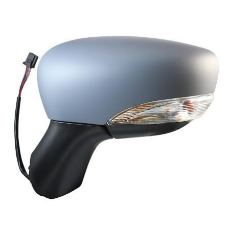 RETROVISORE ELETTRICO DESTRO 11 PIN CON PRIMER TERMICO RICHIUDIBILE ELETTRICAMENTE CON FANALINO INTEGRATO CON SONDA RENAULT CAP