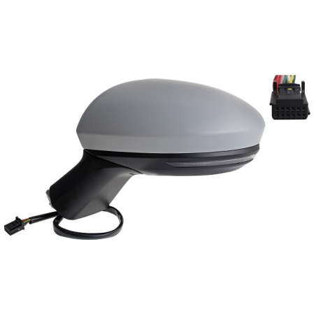 RETROVISORE ELETTRICO DESTRO 9 PIN CON PRIMER TERMICO CON FANALINO INTEGRATO CON SONDA RENAULT CLIO V B7 20192023      , RENAUL