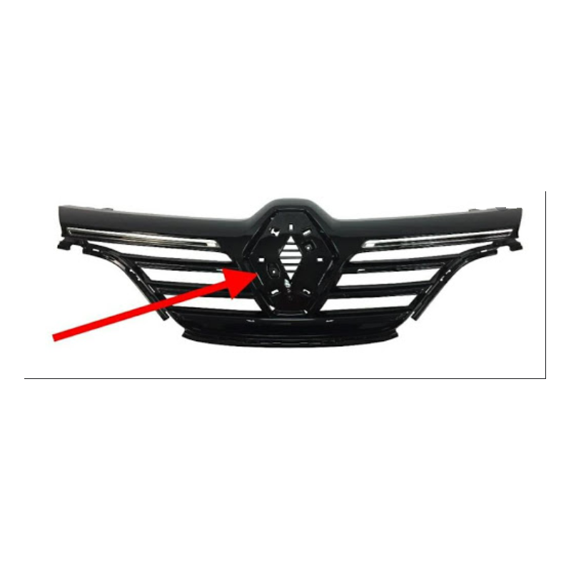 GRIGLIA RADIATORE NERA  CON MODANATURA CROMATA RENAULT MEGANE HB-SW B9AMN 20152019      , RENAULT MEGANE SDN LVALVMLVN 2016
