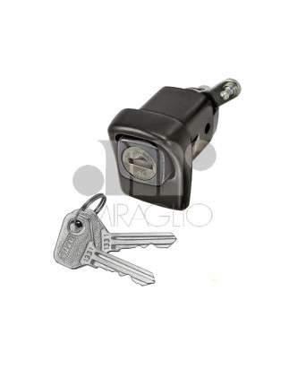 MANIGLIA ESTERNA PULSANTE NERO ANTERIORE SINISTRO CON CHIAVE FIAT PANDA 141 19862003