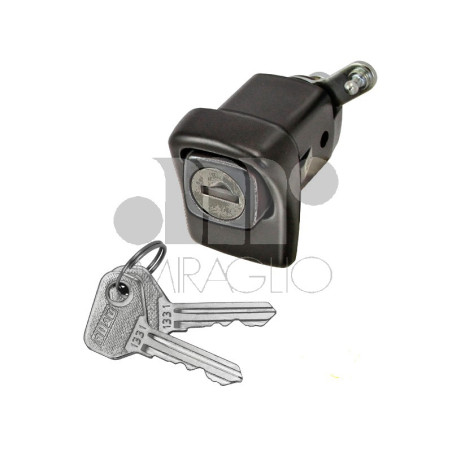 MANIGLIA ESTERNA PULSANTE NERO ANTERIORE SINISTRO CON CHIAVE FIAT PANDA 141 19862003