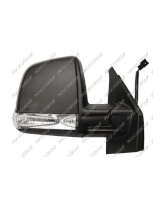 RETROVISORE ELETTRICO DESTRO NERO 8 PIN TERMICO CON FANALINO INTEGRATO CON SONDA FIAT DOBLO 263 20092015       VERS COMBIPANORA