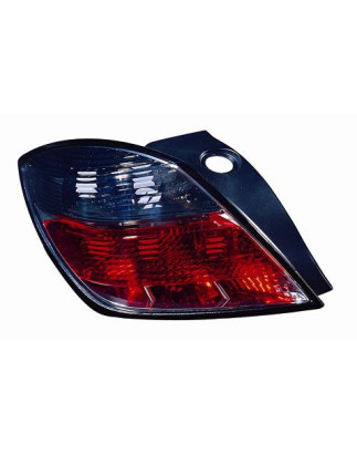 FANALE POSTERIORE SINISTRO SENZA PORTALAMPADA 3 PORTE ROSSO FUME OPEL ASTRA H A04 20042010