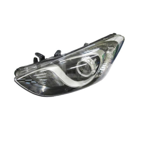 PROIETTORE SINISTRO 3 PORTE CON PARABOLA CROMATA CON MOTORE HYUNDAI i30 3D GD 20132017      , HYUNDAI i30 5D GD 20122014