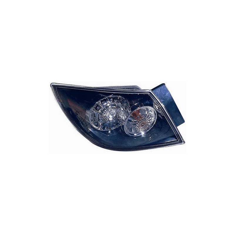 FANALE POSTERIORE SINISTRO SENZA PORTALAMPADA 5 PORTE CRYSTAL LED ESTERNO MAZDA 3 SDN-HB BK 20042008