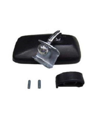 RETROVISORE DESTROSINISTRO CON ATTACCO A MORSETTO FIAT 500 F  L  R 19651975
