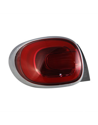 FANALE POSTERIORE DESTRO SENZA PORTALAMPADA CORNICE CROMATA FIAT 500 L 351352 20122017       VERS LIVING , FIAT 500 L 351352 20