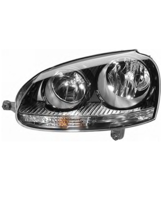 PROIETTORE SINISTRO CON PARABOLA NERA VOLKSWAGEN GOLF V 1K1 20042008      , VOLKSWAGEN GOLF V VARIANT 1K5 20072009      , VOLKS