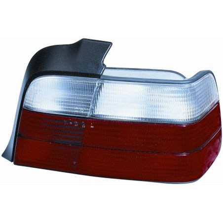 FANALE POSTERIORE SINISTRO SENZA PORTALAMPADA ROSSOBIANCO BMW SERIES 3 COUPECABRIO E36 19901998       VERS BERLINA , BMW SERIES