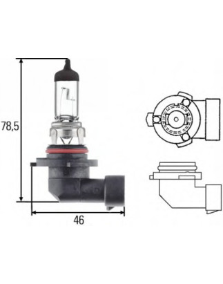 HB4 9006 12V 51W STANDARD