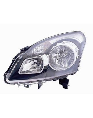 PROIETTORE DESTRO CON PARABOLA NERA CON MOTORE RENAULT KOLEOS HY 20082011