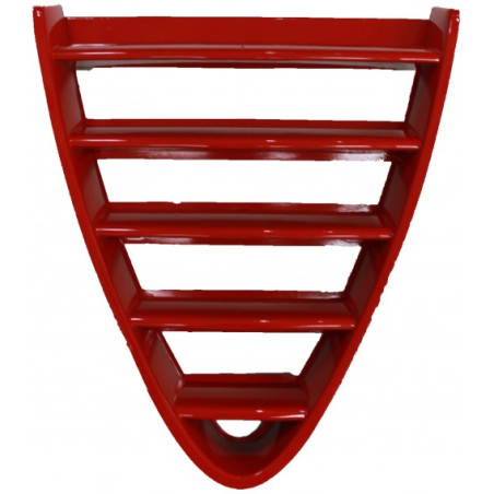 GRIGLIA ANTERIORE ROSSA CON PRIMER ALFA ROMEO 156 932 20032005       VERS 5P