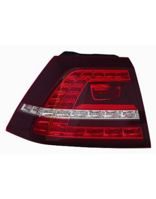 FANALE POSTERIORE SINISTRO CON PORTALAMPADA BIANCOROSSO LED VOLKSWAGEN GOLF VII 5G1 20132016