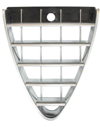 GRIGLIA RADIATORE ALLUMINIO SATINATO ALFA ROMEO 147 937 20002010       VERS 20042007