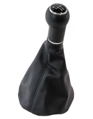 CUFFIA+POMELLO MANUALE 5 MARCE NERO 222G VOLKSWAGEN GOLF III 91 JETTA III 9398 PASSAT 9301