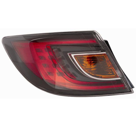 FANALE POSTERIORE SINISTRO SENZA PORTALAMPADA 4 PORTE ROSSO SCURO LED MAZDA 6 GHGJGL 20082013       VERS 2011