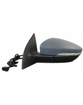 RETROVISORE ELETTRICO DESTRO 6 PIN CON PRIMER TERMICO CON FANALINO INTEGRATO VOLKSWAGEN SCIROCCO 137138 20082014