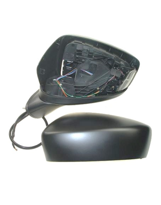 RETROVISORE ELETTRICO DESTRO 8 PIN CON PRIMER TERMICO RICHIUDIBILE ELETTRICAMENTE CON FANALINO INTEGRATO MAZDA 2 DLDJ 20142020 