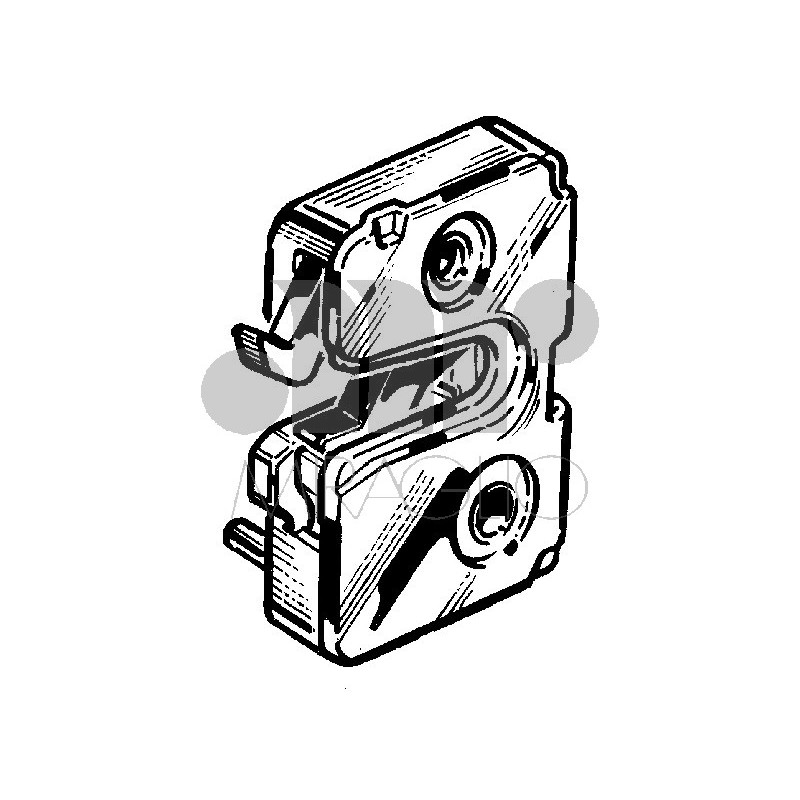 SERRATURA ANTERIORE DESTRO ESTERNA IVECO DAILY 19902000