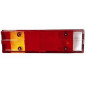 FANALE POSTERIORE SINISTRO CON PORTALAMPADA 8 PORTE CON CATADIOTTRO CON LUCE TARGA MERCEDES-BENZ ACTROS MP2MP3 20032008      , 