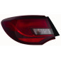 FANALE POSTERIORE SINISTRO SENZA PORTALAMPADA 4 PORTE OPEL ASTRA J 4D P10 2013          , OPEL ASTRA J 5DSW P10 20132016