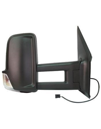 RETROVISORE ELETTRICO DESTRO BRACCIO LUNGO 6 PIN CON FANALINO INTEGRATO CON CABLAGGIO CORTO MERCEDES-BENZ SPRINTER 208408 W906 