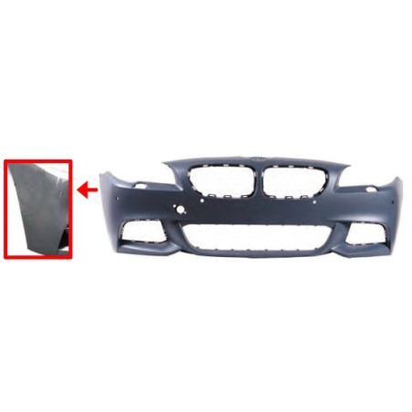 PARAURTI ANTERIORE CON PRIMER CON FORI SENSORI CON LAVAFARI CON FORO TELECAMERA BMW SERIES 5 F10F11 20102013      , BMW SERIES 