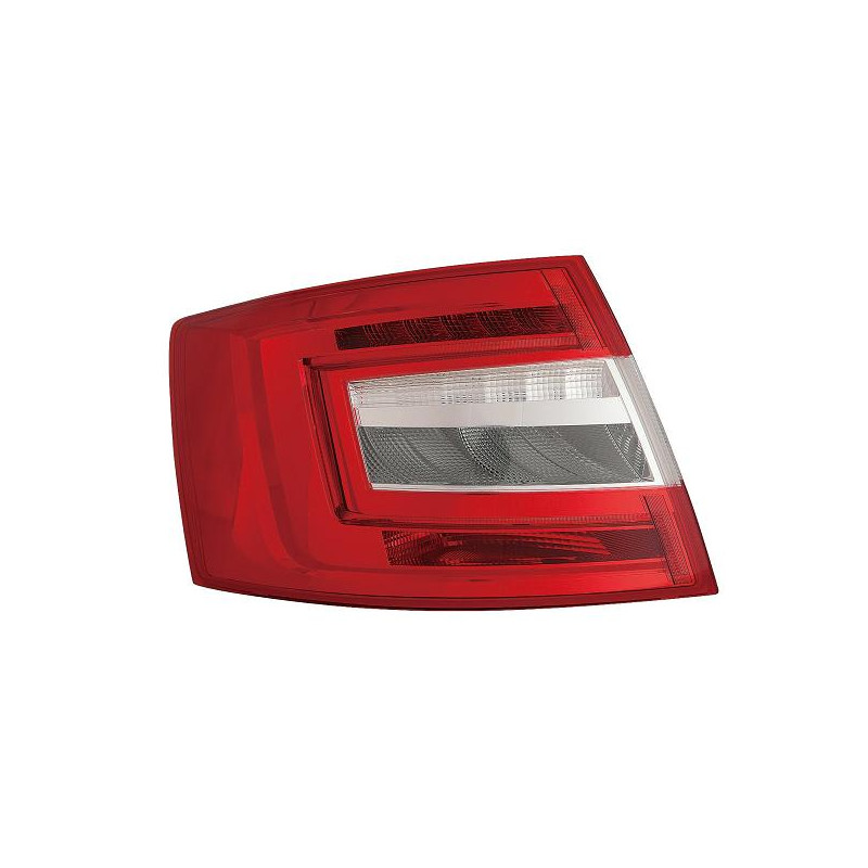 FANALE POSTERIORE DESTRO SENZA PORTALAMPADA PY21W P21W A LED SKODA OCTAVIA 6 5E3NL3NR35E55E6 20172020