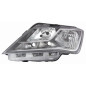 PROIETTORE SINISTRO H7+H7 CON PARABOLA NERA CON MOTORE SEAT TOLEDO KG3 2012