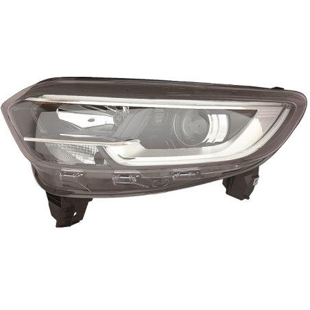 PROIETTORE DESTRO H7-H7 PY21W CON LUCE DIURNA LED CON PREDISPOSIZIONE REGOLAZIONE ELETTRICA RENAULT KADJAR HAHL 20152019