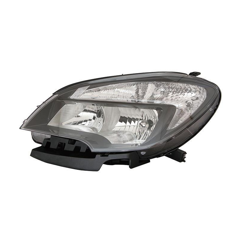 PROIETTORE DESTRO H7 CON PARABOLA NERA CON MOTORE OPEL MOKKA J13 20132016