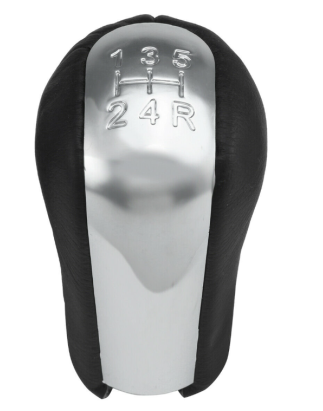 POMELLO MANUALE 5 MARCE NEROARGENTO 214G TOYOTA AYGO I 0514 COROLLA 0207 E120 COROLLA VERSO 0209 RAV 4 9400